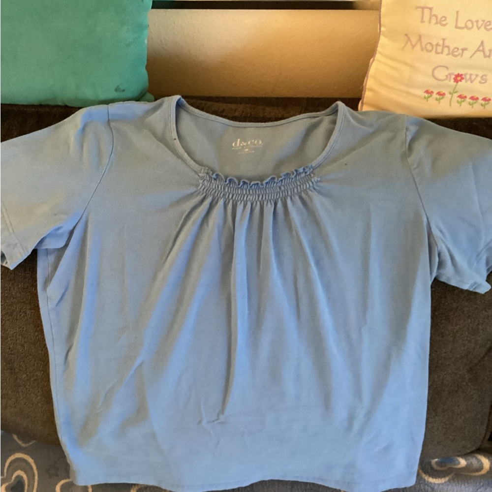 Light Blue Short Sleeve Tee